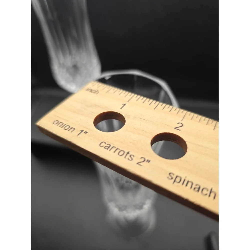 Cristal D'Arques Longchamp champagne Flute Crystal glasses set of 4 stems 4-oz